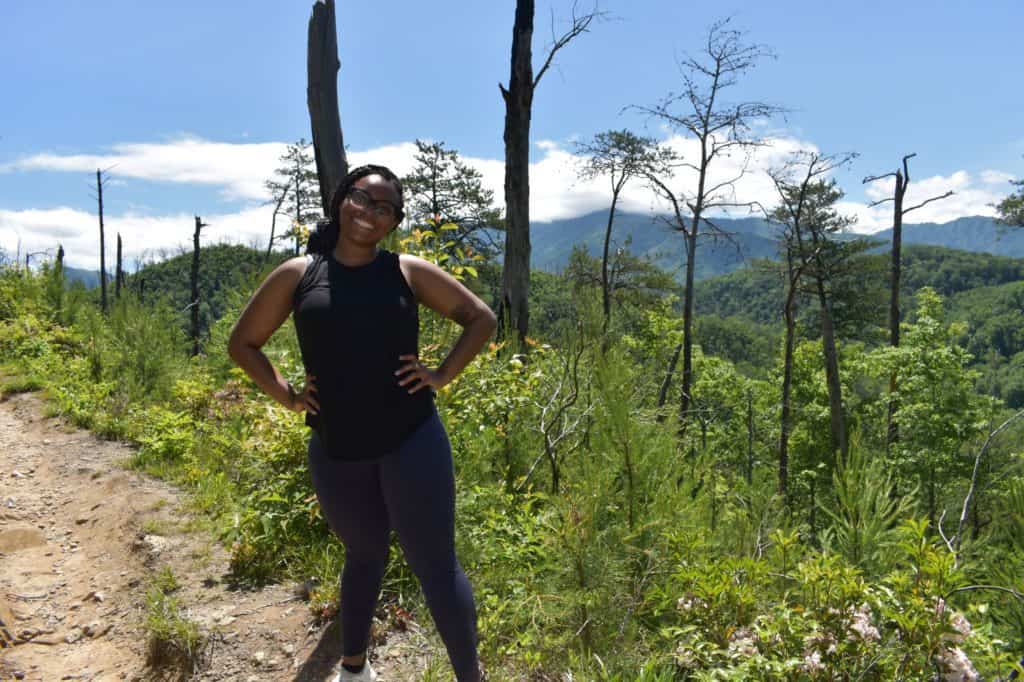 Jacquelyn in the Smoky Mountains