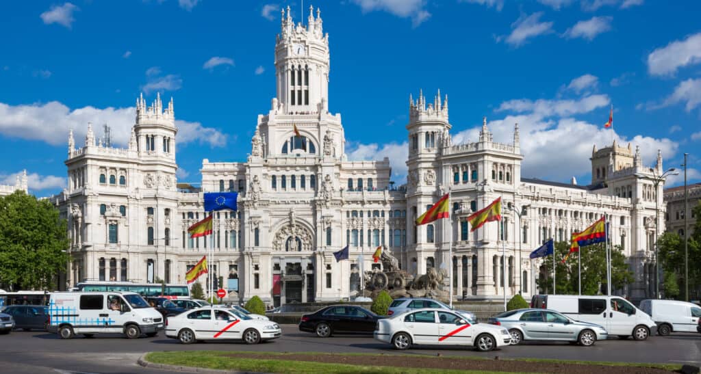 Taxi in Madrid